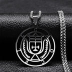 Demon Sigil Pendant Necklace Crocell