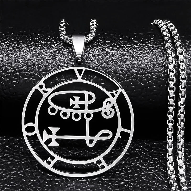 Demon Sigil Pendant Necklace Valefor