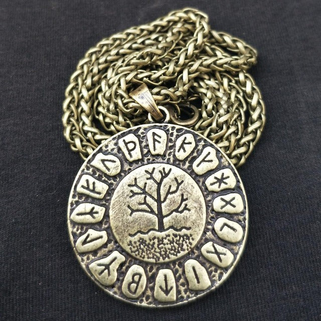 Yggdrasil Pendant Necklace bronze