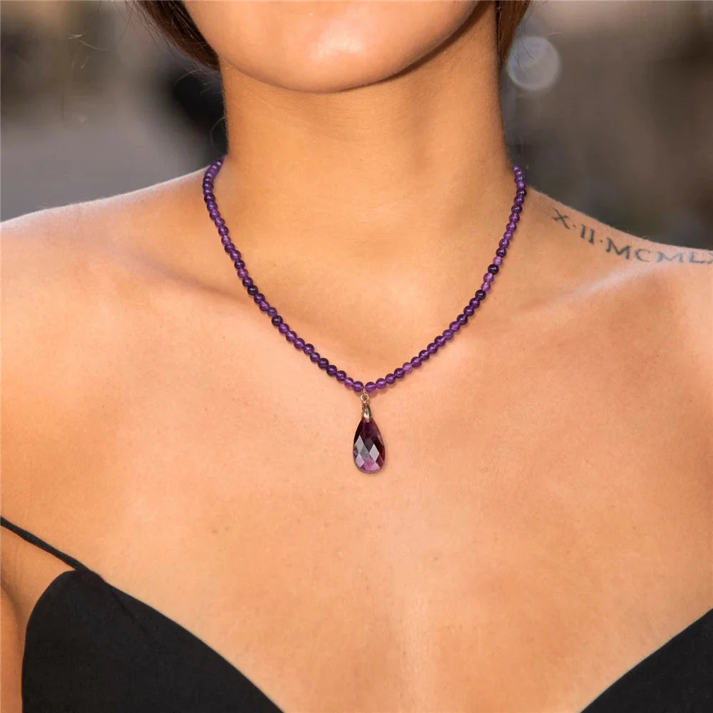 Tiger's Eye Stone Necklace & Pendant