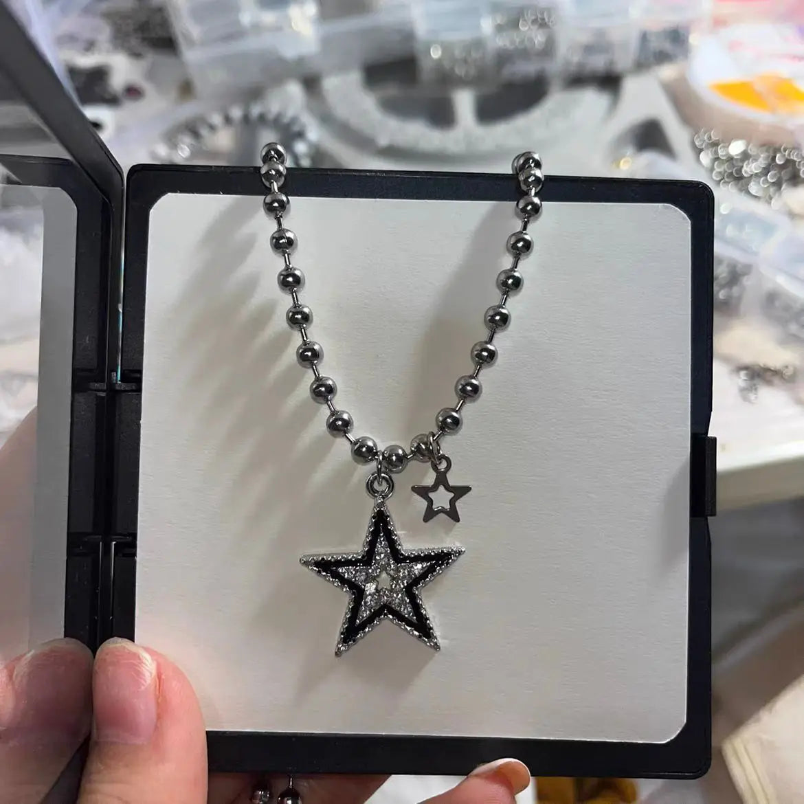 Women's Necklace with Silver Star Pendant 2