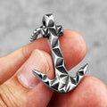 Men's anchor necklace