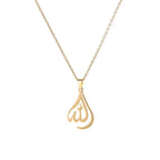 Necklace for men or women with Allah pendant Muslim symbol