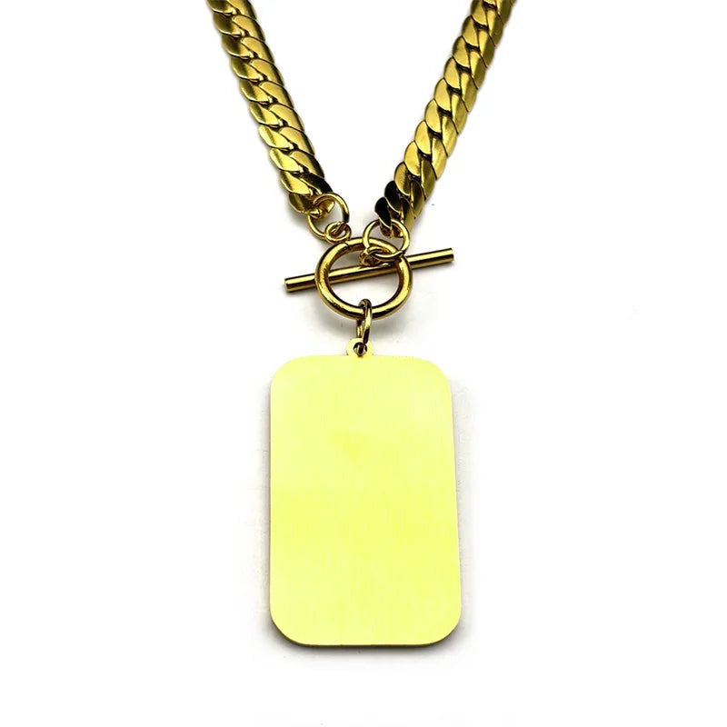 Choker necklace with Ayatul Kursi pendant Islamic symbol