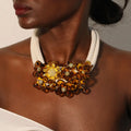 Ethnic Choker Necklace with a Lovely Pendant