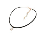 Women's Choker Necklace Star Pendant 2