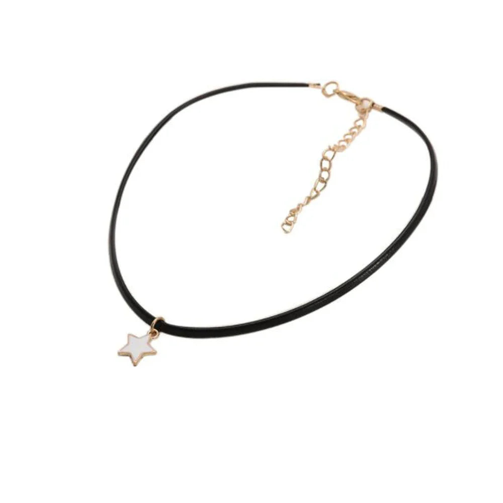 Women's Choker Necklace Star Pendant 2