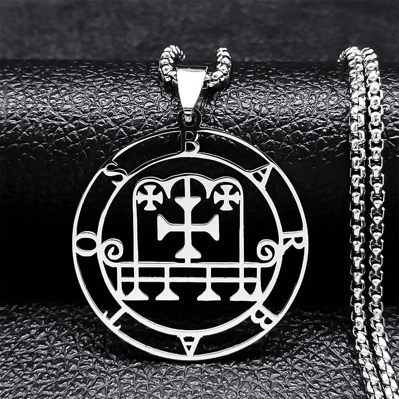 Satanic Necklace Demon Spirit Pendant Barbatos