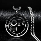 Satanic Necklace Demon Spirit Pendant Buer