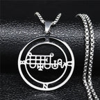 Satanic Necklace Demon Spirit Pendant Bune