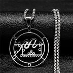 Satanic Necklace Demon Spirit Pendant Eligos