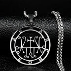 Satanic Necklace Demon Spirit Pendant Marchosias