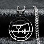 Satanic Necklace Demon Spirit Pendant Sabnock