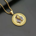 Egyptian Style Gold Necklace