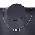 Infinity Symbol Necklace for Women - Silver Pendant