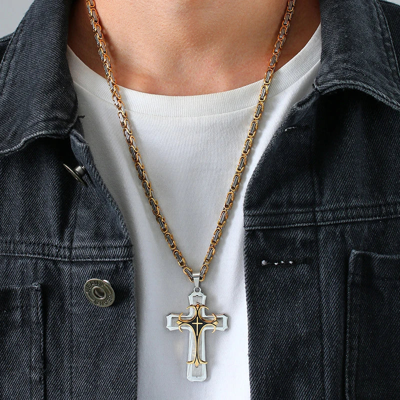 Templar Cross of Hope Necklace