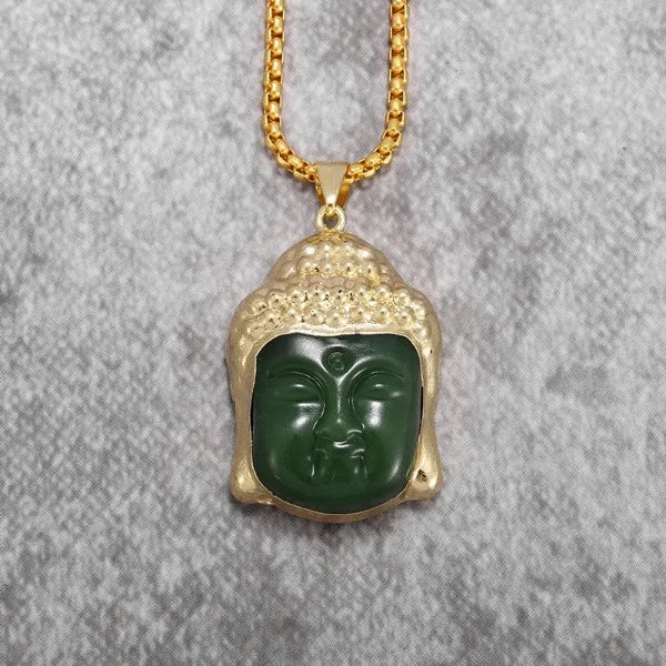 Buddha Head Necklace 