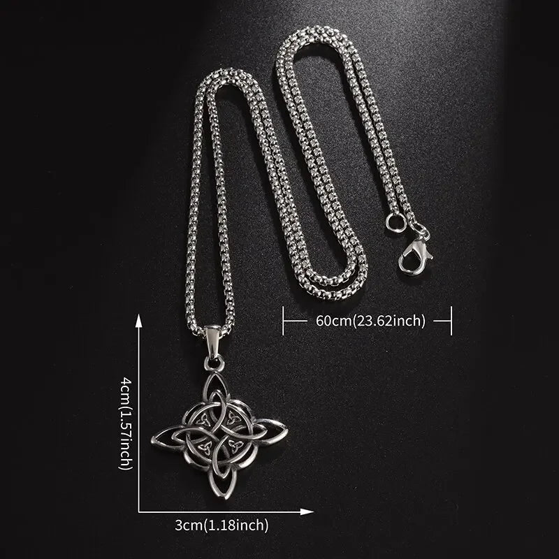 "Eternal Life" Necklace Celtic Trinity Knot 