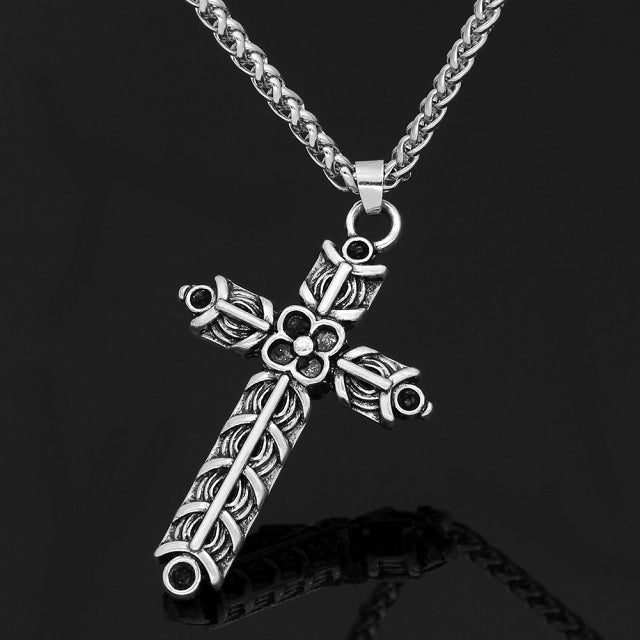 Ragnar Athelstan Viking Cross Necklace