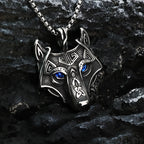 Fenrir Viking Wolf Necklace