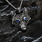 Fenrir Viking Wolf Necklace
