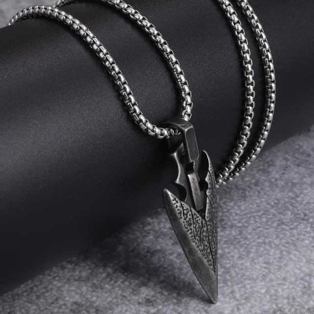 Viking Spearhead Necklace
