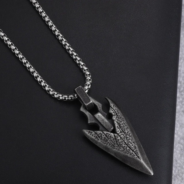 Viking Spearhead Necklace