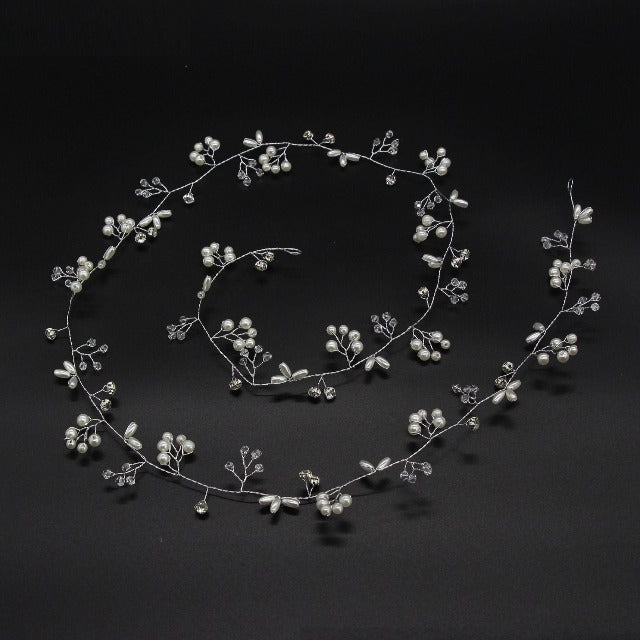 Wedding Hair Accessory for Women silver