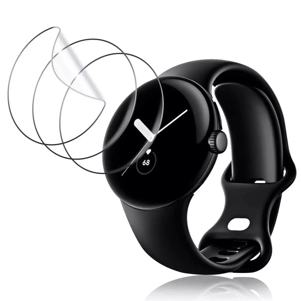 Transparent Anti-Scratch Screen Protector Film for Google Pixel Watch 1 & 2