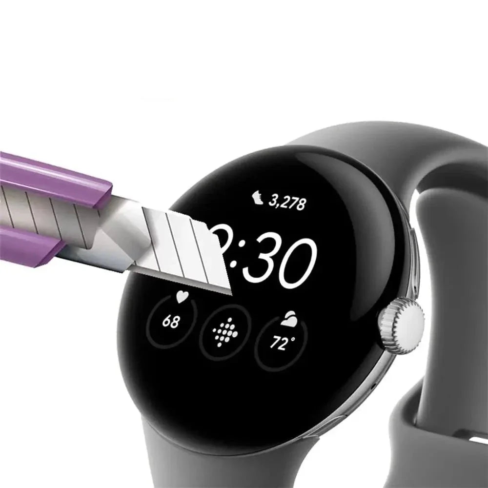Transparent Anti-Scratch Screen Protector Film for Google Pixel Watch 1 & 2