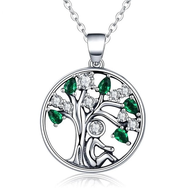 Tree of Life Silver Pendant