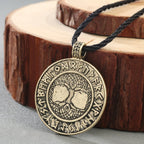 Celtic Tree of Life Pendant in Antique Bronze