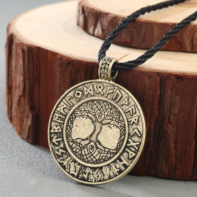 Celtic Tree of Life Pendant in Antique Bronze