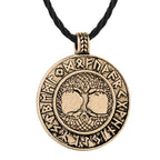 Tree of Life Pendant in Antique Bronze