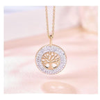 Rose Gold Tree of Life Pendant