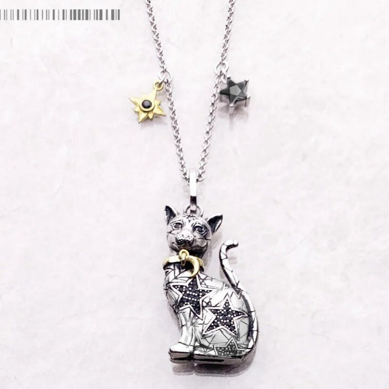 Nocturnal Cat Pendant