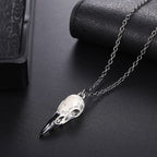 Raven Skull Pendant