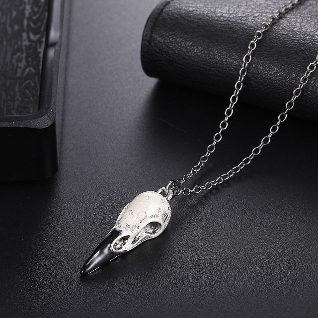 Raven Skull Pendant