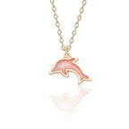 Pink Dolphin Pendant