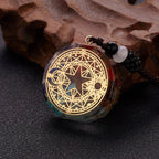 Orgonite Stone Pendant & Men’s and Women’s Necklace Protection & Meditation star