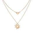 Gold Sun Pendant