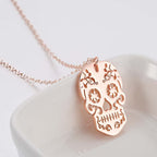 Gold Skull Pendant