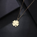 4-Leaf Clover Pendant, Gold